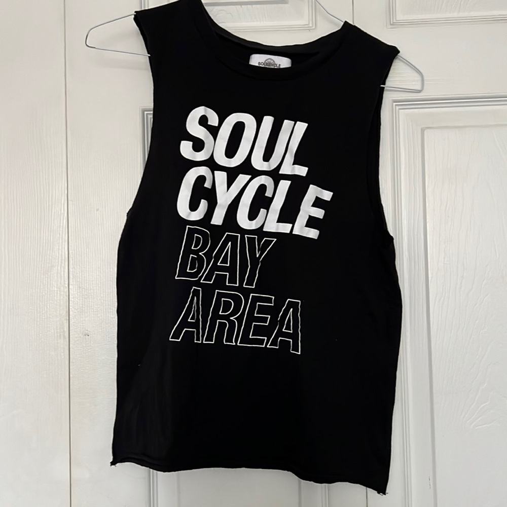 Unisex medium SoulCycle black tank top